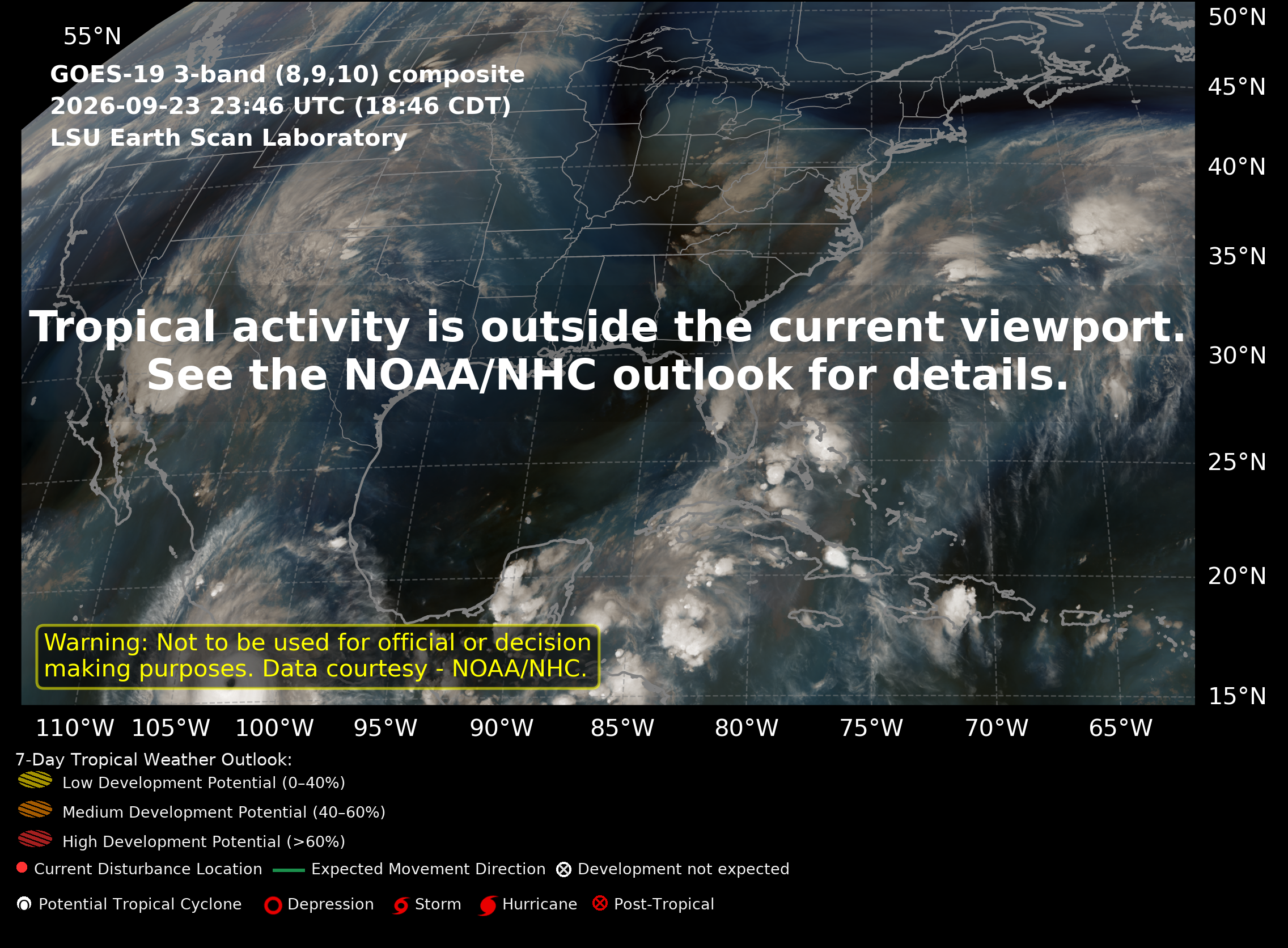 Current Atlantic tropical outlook