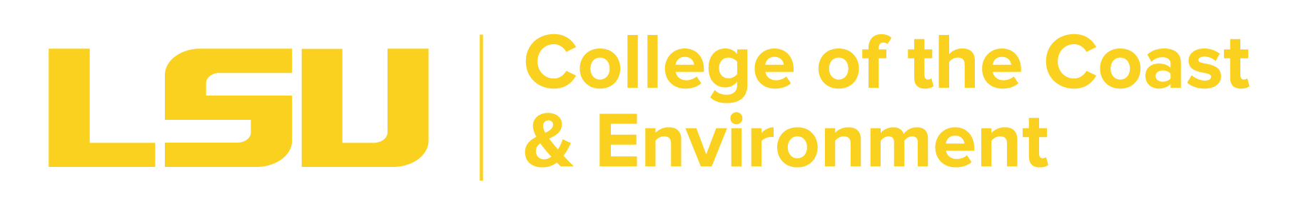 LSU College of the Coast & Environment logo